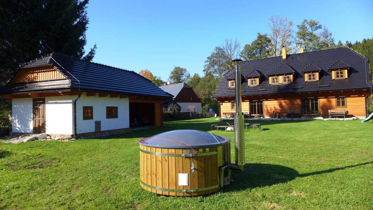 Roubenka Pod Capim Vrchem Villa Velké Losiny Kültér fotó